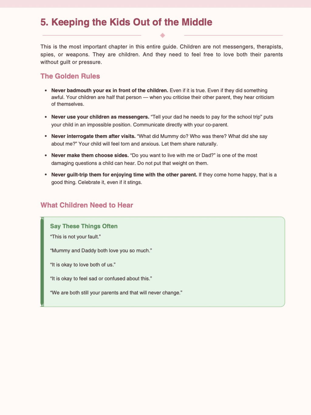 Co-Parenting Success