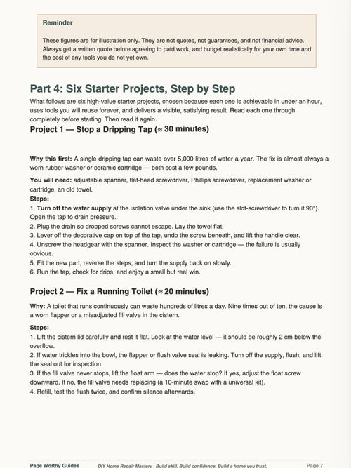 DIY Home Repair Mastery